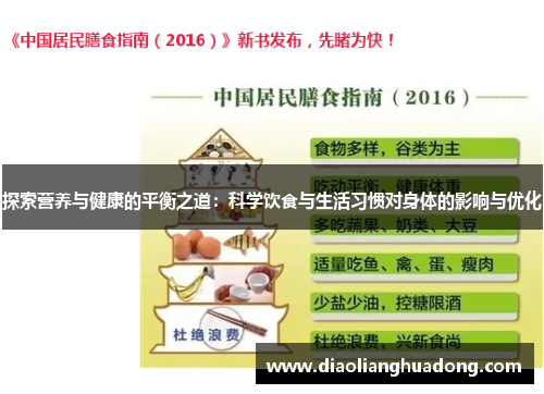 探索营养与健康的平衡之道：科学饮食与生活习惯对身体的影响与优化